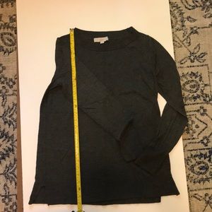 Loft tunic sweater crewneck